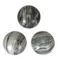 thumbnail image 1 of Things2Die4 Things2die4 Decorative Orb Set, Grey Marbled Ceramic Spheres, 3 Count, 1 of 5