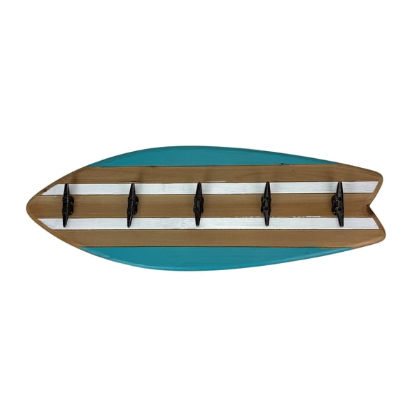 Things2Die4 Things2die4 Decorative Wall Hooks Surfboard Wall Hook Rack 5 Hooks