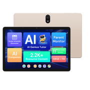 AI Kids Tablet - TalPad T100 Educational Resource Content 2200+, AI Tutor Step-by-Step Student Learning Success, Parental Controls, 11 Eye-Care Screen T100 for PreK - G6 Standard