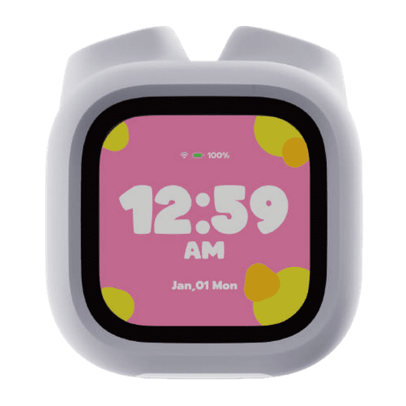 Think Academy Pawpal Alarm Clock for Kids - 3.8" Touchscreen with Interactive Digital Pet