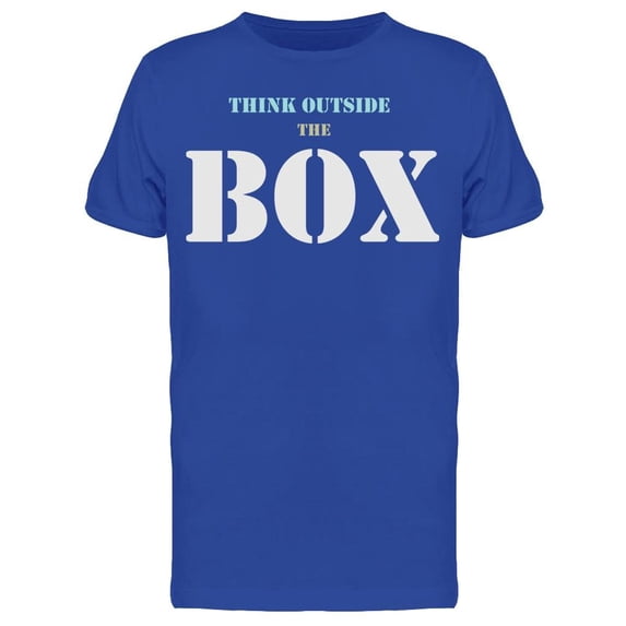 Think Always Outside Tee Men's -Image by Shutterstock Men's T-shirt