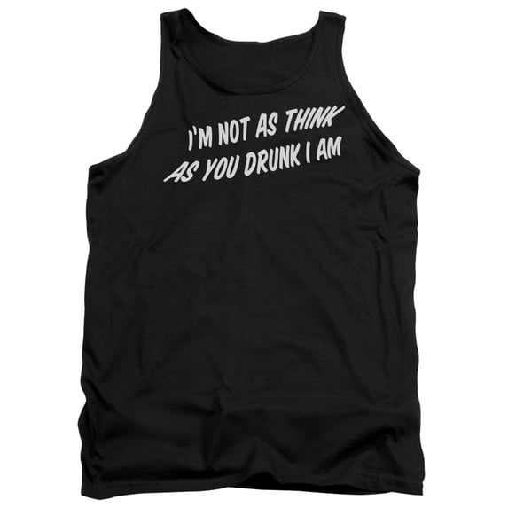 - Think As You Drunk - Tank Top - X-Large