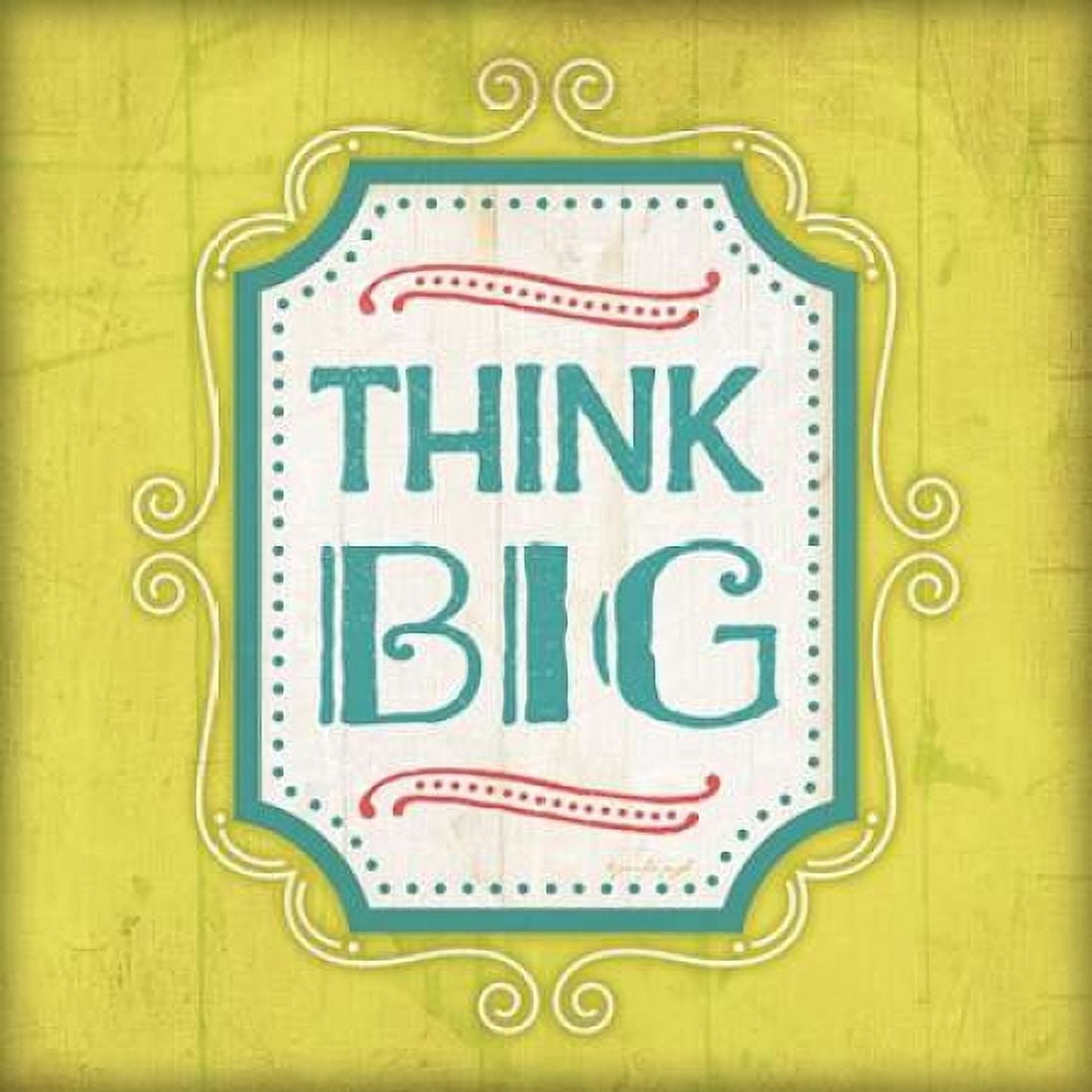 Think Big Canvas Art - Jennifer Pugh (24 x 24)