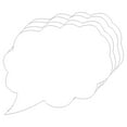 thumbnail image 1 of SHAPES ETC. Think Cloud Small Single Color Creative Cut-Outs- 3&rdquo;, 1 of 2