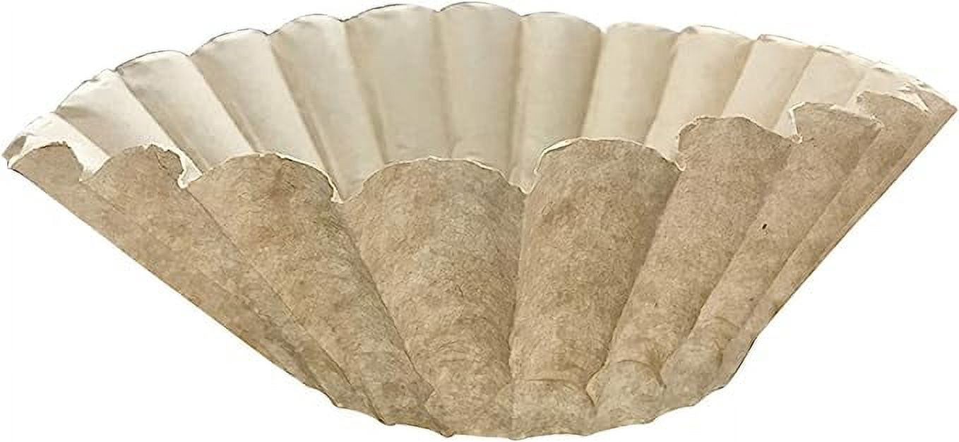 Think Crucial 100PK Replacement for Bunn Unbleached Paper Coffee Filter Fits 12 Cup Commercial