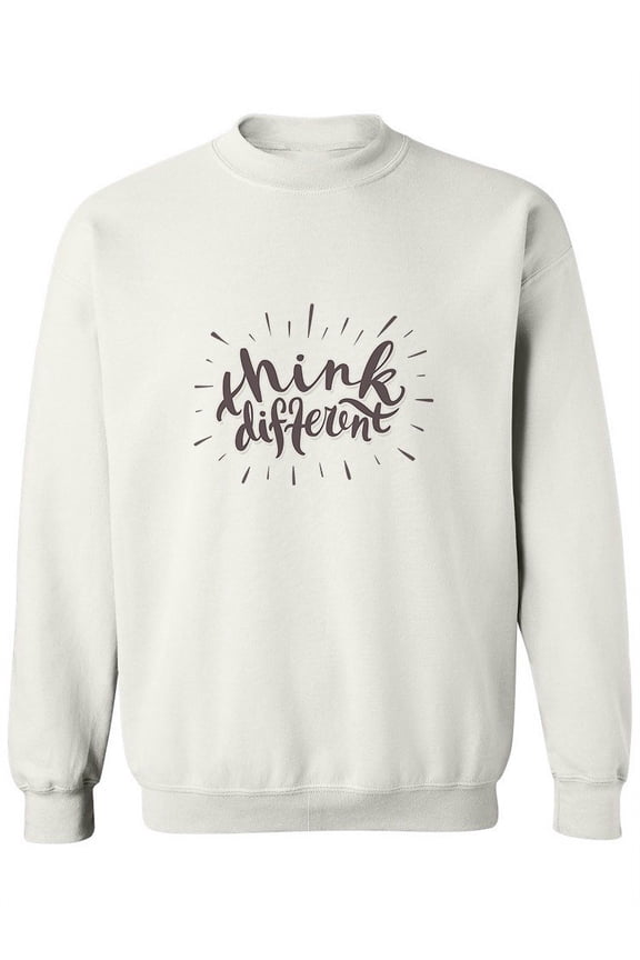 Think Different Design. Sweatshirt Women -Image by Shutterstock, Female Large