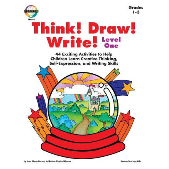 Pre-Owned Think! Draw! Write!: 44 Exciting Activities to Help Children Learn Creative Thinking. Self-Expression, and Writing Skills (Paperback) 0822469464 9780822469469