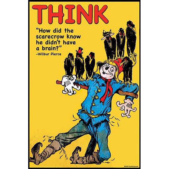 Think- Fine Art Canvas Print (20" x 30")