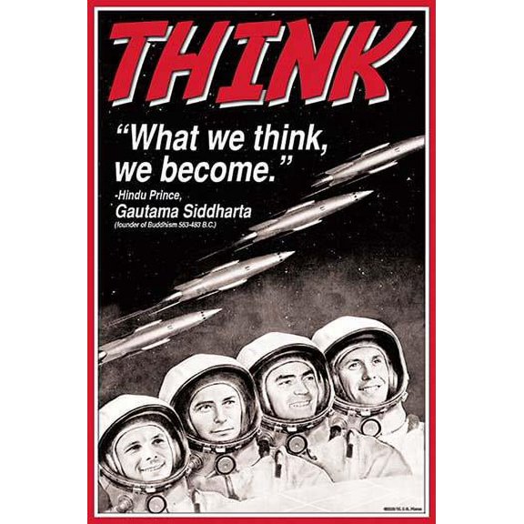 Think- Fine Art Canvas Print (20" x 30")