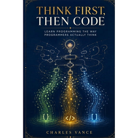 Think First, Then Code: Learn Programming The Way Programmers Actually Think, (Paperback)