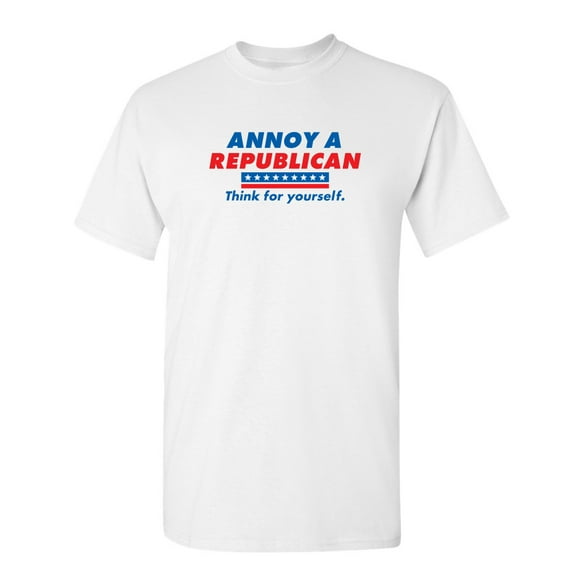 Think For Yourself Sarcastic Humor Graphic Novelty Super Soft Ring Spun Funny T Shirt