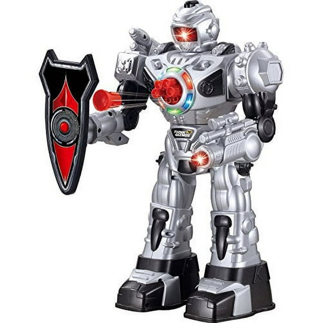 Think Gizmos Superb Fun Robot Toy (Silver)