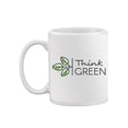 thumbnail image 1 of Think Green Calli Design Mug Unisex's -Image by Shutterstock, 1 of 4