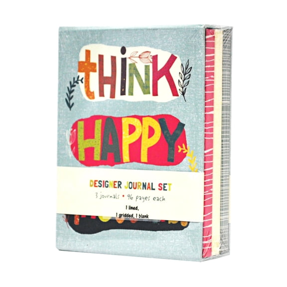 Think Happy Thoughts Designer Journal Set