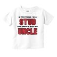 thumbnail image 1 of Think Im A Stud Meet My Uncle Youth T Shirt Tee Boys Infant Toddler Brisco Brands 6M, 1 of 5