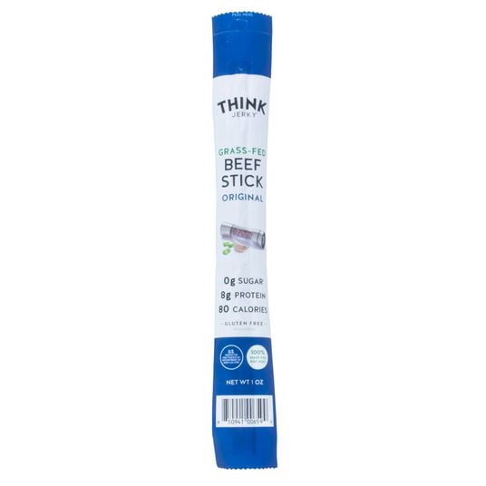 Think Jerky Beef Stick, Original, Grass-Fed - 1 oz