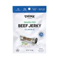 thumbnail image 1 of New Think Jerky Classic Beef Jerky, 1 oz Pouch, 12/Pack, Ships in 1-3 Business Days, 1 of 3
