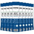 thumbnail image 1 of Think Jerky Original Beef Sticks, Gluten and Sugar Free, No Nitrates, Keto Paleo Friendly High Protein Low Carb Meat Snack - 0.5 oz Sticks, 20 Pack, 1 of 7
