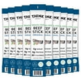 thumbnail image 1 of Think Jerky, Original Grass-Fed Beef Sticks (1.0 Ounce Sticks, Pack of 10 Sticks) - Sugar Free, Gluten Free, Non GMO, No Nitrates, Keto Friendly, Paleo, High Protein, Low Carb, 1 of 7