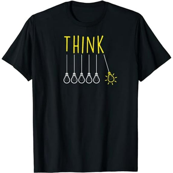 Think Light Bulb T-Shirt