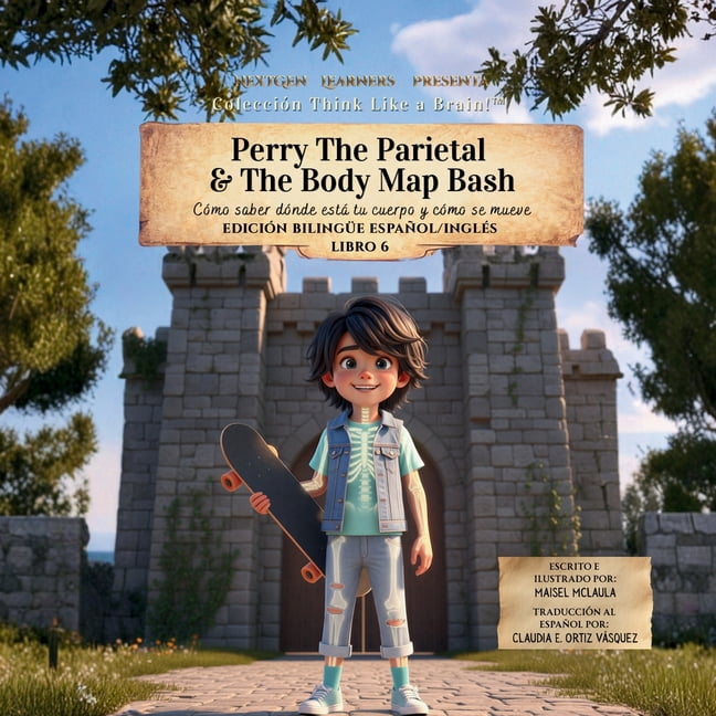 Think Like a Brain!: The Brainy Bunch Perry the Parietal & The Body Map Bash: CÃ³mo saber dÃ³nde estÃ¡ tu cuerpo y cÃ³mo se mueve, Book 6, (Paperback)