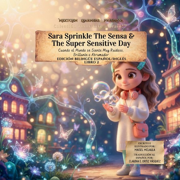 Think Like a Brain!: Busy Brain Caf Sara Sprinkle the Sensa and the Super Sensitive Day: Cuando el Mundo se Siente Muy Ruidoso, Brillante o Abrumador, Book 2, (Paperback)