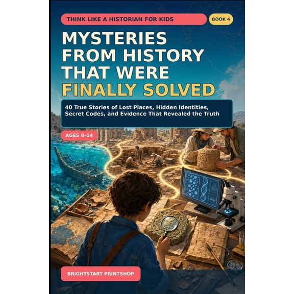 Think Like a Historian for Kids Mysteries from History That Were Finally Solved: 40 True Stories of Lost Places, Hidden Identities, Secret Codes, and Ev, Book 4, (Paperback)