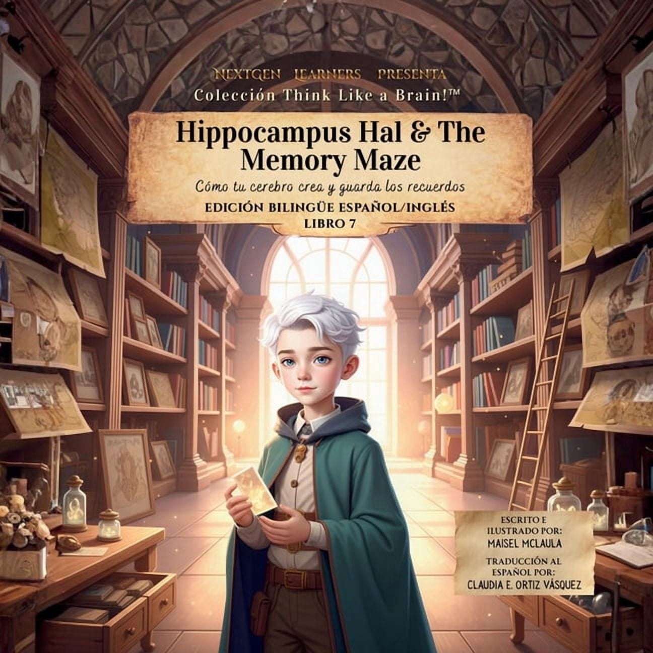 Think Like a Brain!: The Brainy Bunch Hippocampus Hal & The Memory Maze: CÃ³mo tu cerebro crea y guarda los recuerdos, Book 7, (Paperback)