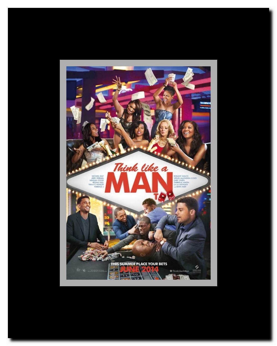 Think Like a Man Too Framed Movie Poster