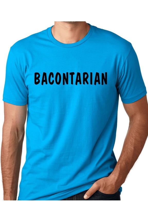 Bacontarian Funny Bacon Lovers T-Shirt Hummor Tee