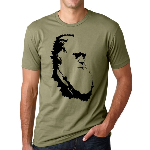 Think Out Loud Apparel Charles Darwin T-shirt Theory of Evolution Tee