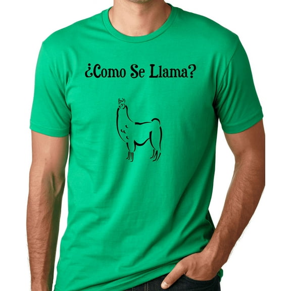 Think Out Loud Apparel Como Se Llama Funny T-shirt Spanish Humor Tee shirt