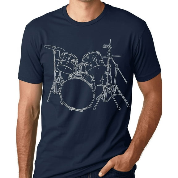 Think Out Loud Apparel Drums T-shirt Artistic design Drummer Tee Shirt