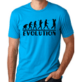 thumbnail image 1 of Think Out Loud Apparel Golf Evolution Funny T-shirt Golfer Humor Tee Shirt, 1 of 2