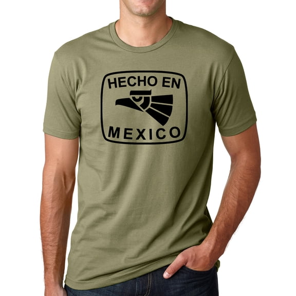 Think Out Loud Apparel Hecho En Mexico Funny T-Shirt Mexican Humor Tee