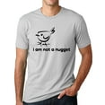 thumbnail image 1 of Think Out Loud Apparel I Am Not A Nugget Funny Vegetarian T-Shirt Vegan Humor Tee, 1 of 2