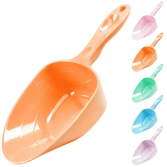 Think Pet Melamine Dog and Cat Food Scoop, Orange