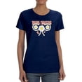 thumbnail image 1 of Think Positive Daisies Shaped T-Shirt Women -Image by Shutterstock, Female XX-Large, 1 of 4