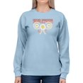 thumbnail image 1 of Think Positive Daisies Sweatshirt Women -Image by Shutterstock, Female 3X-Large, 1 of 4