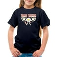 thumbnail image 1 of Think Positive Daisies T-Shirt Juniors -Image by Shutterstock,  x-Large, 1 of 4