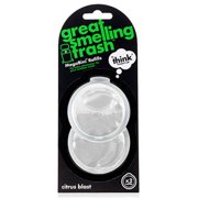 Think Product Lab - Megabini Mighty Garbage Refills Air Fresheners (Citrus Blast) 60-Day Pack