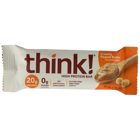 Think Products Thin Bar - Creamy Peanut Butter, 2.1 oz