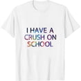 thumbnail image 1 of Think Question Learn Back to School Gifts Stylish Women's Summer Top with Graphic Print - Short Sleeve Tee for Ladies, 1 of 3