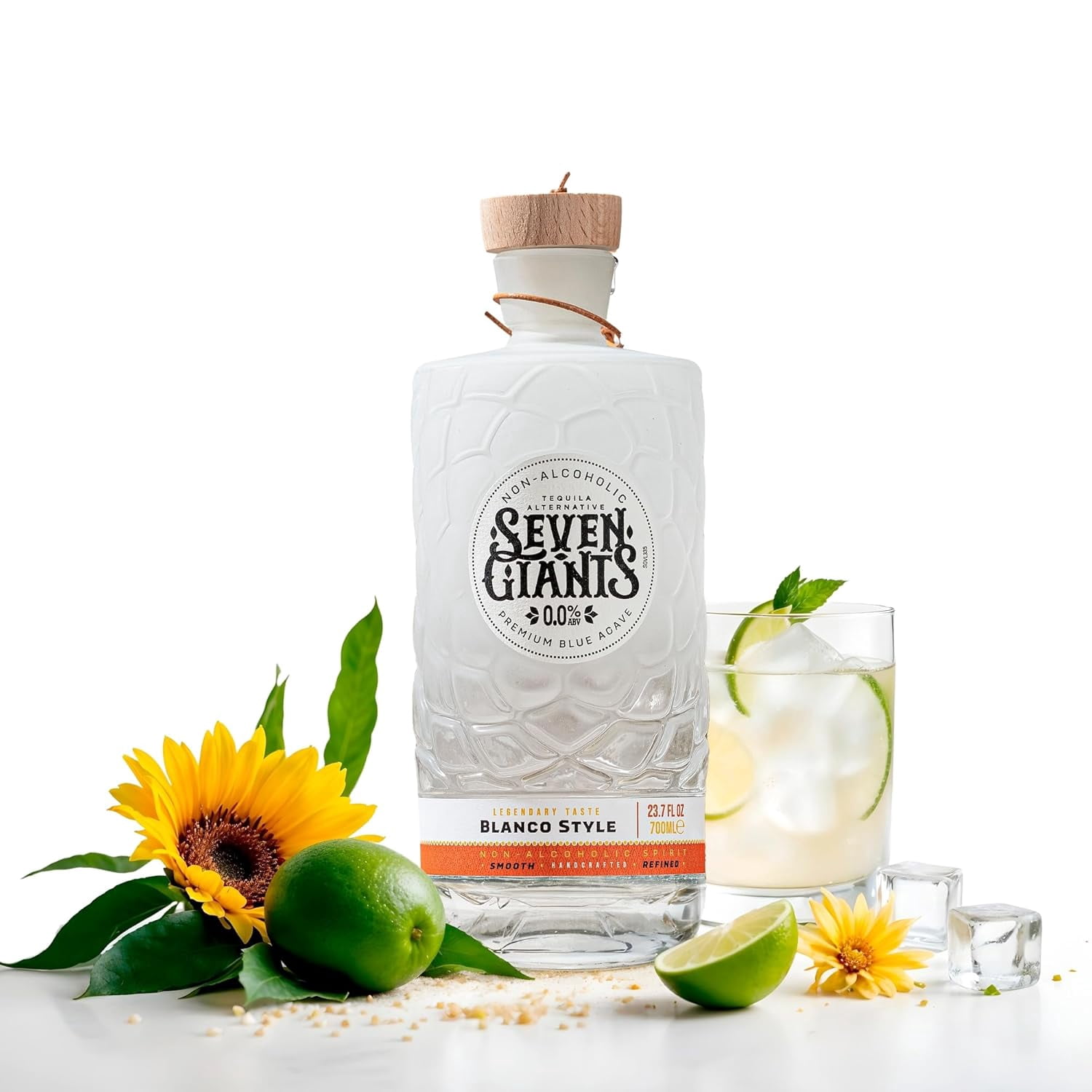Think Seven Giants Blanco Tequila Alternative, 700 mL, Blue Agave