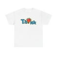 thumbnail image 1 of Think Skate Classic Logo Red Bulb 90s 00s Board Retro T Shirt Print - White / S, 1 of 5