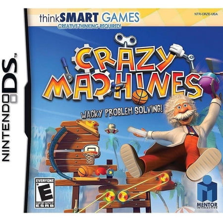 Think Smart Crazy Machines NDS - Wacky Problem Solving Game for Nintendo DS