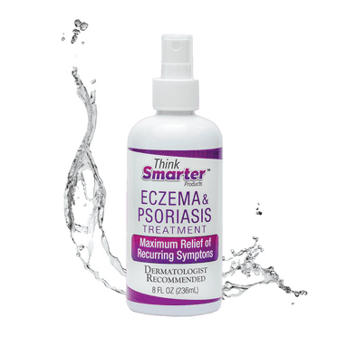 Think Smarter Products Eczema & Psoriasis Therapy with Hypochlorous Acid, All-Natural, 8fl oz (236 mL)