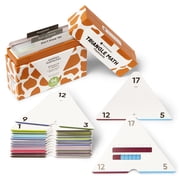 Think Tank Scholar Triangle Math Flash Cards Addition & Subtraction Flash Cards All Facts 0-12