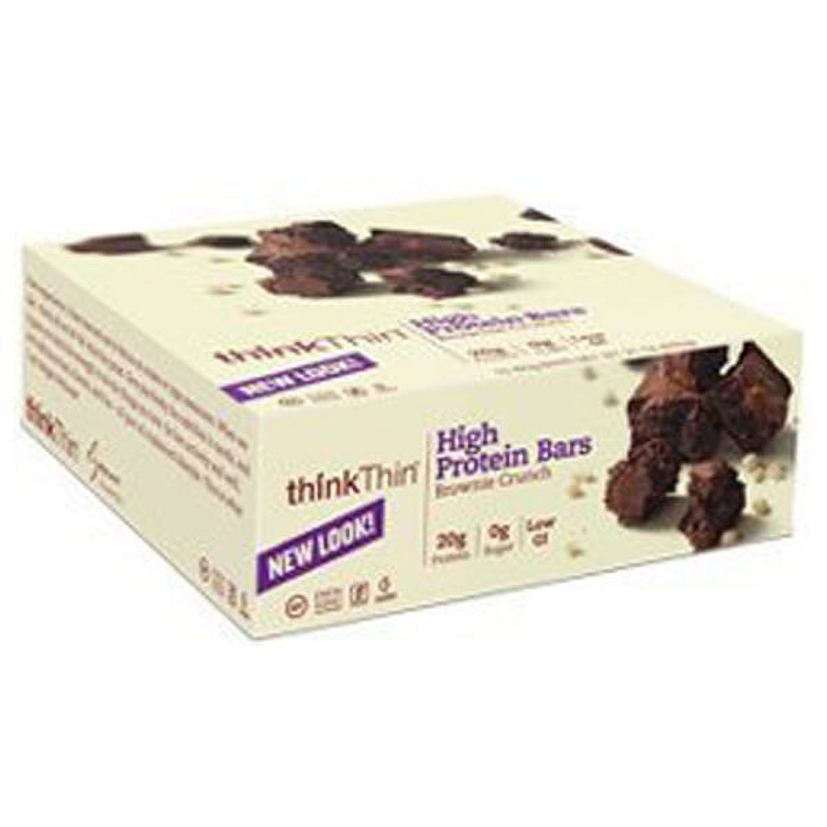 Think Thin Protein Bars Brownie Crunch *10