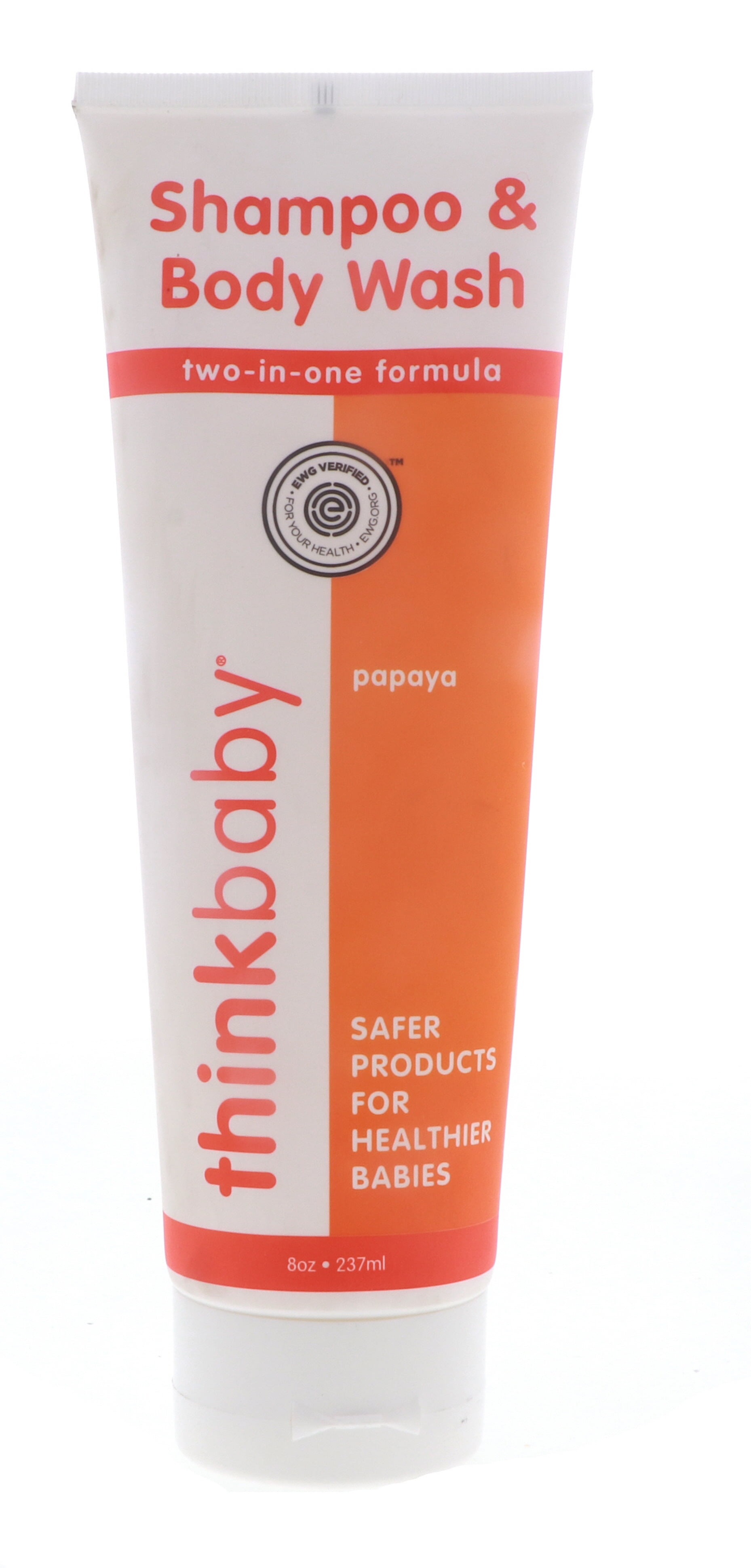 Think Thinkbaby Shampoo and Body Wash, Papaya, 8 oz